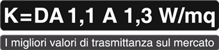 I migliori valori di trasmittanza sul mercato